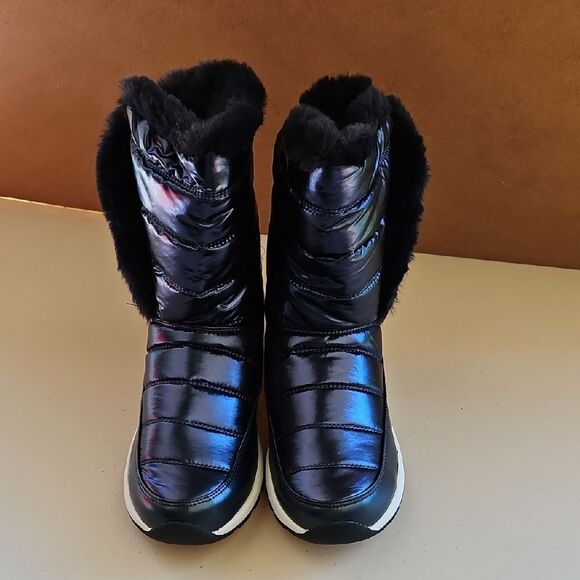 Tony little puffer boot navy - Picture 1 of 9